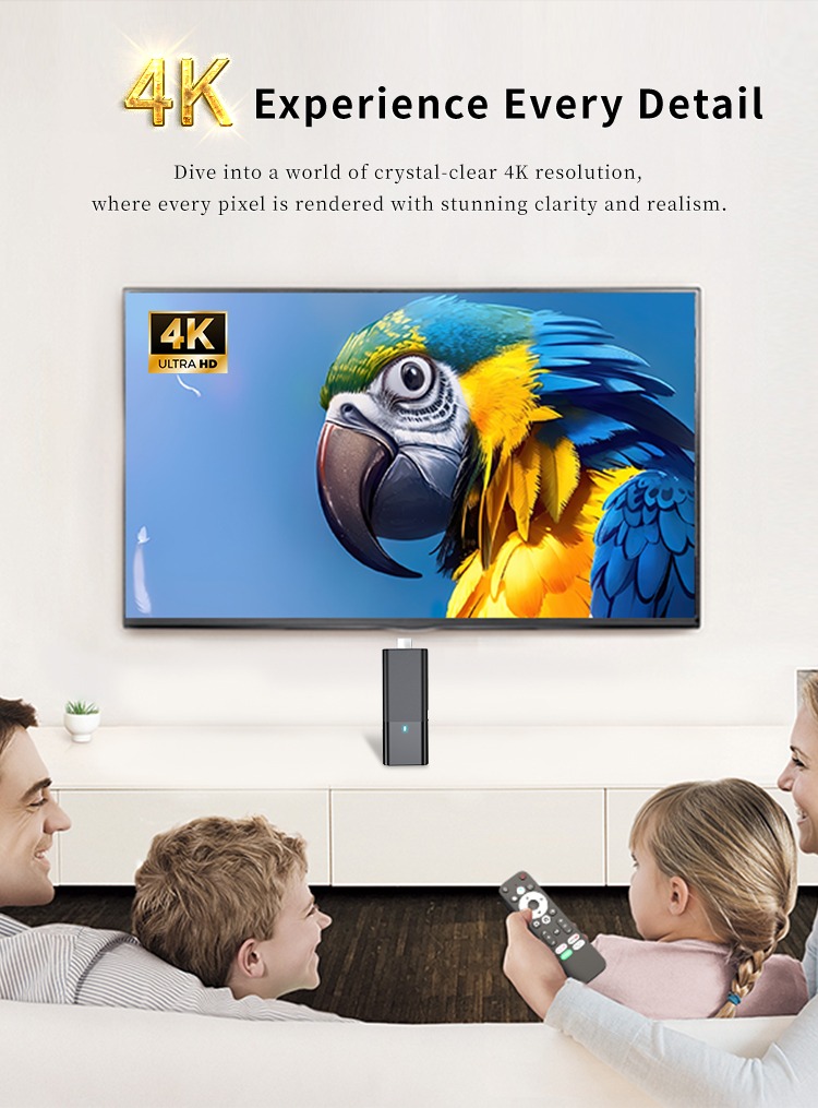 Android 4K Streaming TV Stick