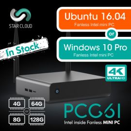 Mini PC Star Cloud PCG61 Windows 10 Pro or Ubuntu Braswell Celeron N3150 DDR3 SSD 1000M LAN 5G WiFi HDMI VGA | PCG61 | MeLE | VenSYS.ua