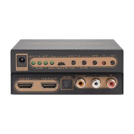 HDMI Audio Extractor Toslink + Coax + L/R HDR 4K@60Hz UHD HDCP 2.2 ARC EDID | HDCN0022M1 | PlayVision | VenSYS.ua