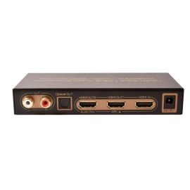 HDMI Switcher/Splitter 1x2 with audio extractor Toslink/RCA 4K | HDCN0027M1 | ASK | VenSYS.ua
