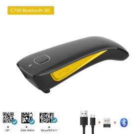Wireless image 2D barcode scanner NETUM C750 Bluetooth +2.4Ghz RF wireless | NT-C750 | Netum | VenSYS.ua