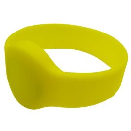 RFID Bracelets / Silicone Bracelet / WER / Yellow | WER-H5F-P00-H0N_45 | Batag | VenSYS online Store
