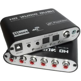 Digital DTS/AC3/Dolby to 5.1 RCA Audio Decoder HDA-51R | HDA-51R | PlayVision | VenSYS.ua