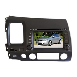 Car DVD Multimedia Touch System ST-8038C for old CIVIC left | ST-8038C | LSQ Star | VenSYS online Store