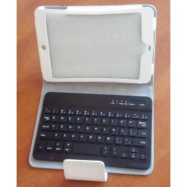 Stylish Leather Case Striped Color Black/White/Turquoise/Green Nice Looking With Detachable Wireless Bluetooth Keyboard For Ipad Mini | ipad_mini_case | VenBOX | VenSYS.ua