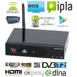 Android Smart TV Box VenBOX ITV23 with decoder DVB-T2/S2/ATSC | iTV23-T2 | Mecool | VenSYS.ua