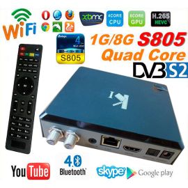 Android TV Box VenBOX iTV-K1 DVB-S2 Satellite Amlogic S805 Quad Core 1G/8G CCCam Newcamd Biss Kodi 15.2 Media Player | iTV-K1-S2 | Mecool | VenSYS.ua