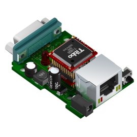 Serial to Ethernet Development Board Tibbo EM1202EV, BASIC-programmable | EM1202EV-EB | Tibbo | VenSYS.ua