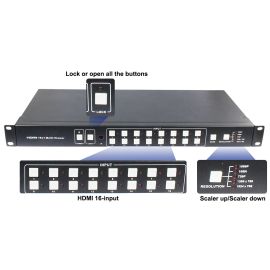 HDMI 16x1 Multi-Viewer with Seamless Switcher HDS-8161SL | HDS-8161SL | PlayVision | VenSYS.ua