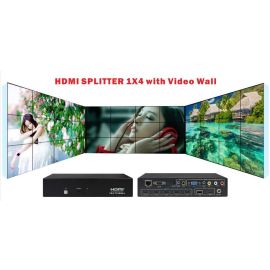 Splitter HDMI 1x4 HDMI VIDEO WALL CVBS VGA HDMI USB HDV-TW14 | HDV-TW14 | PlayVision | VenSYS.ua