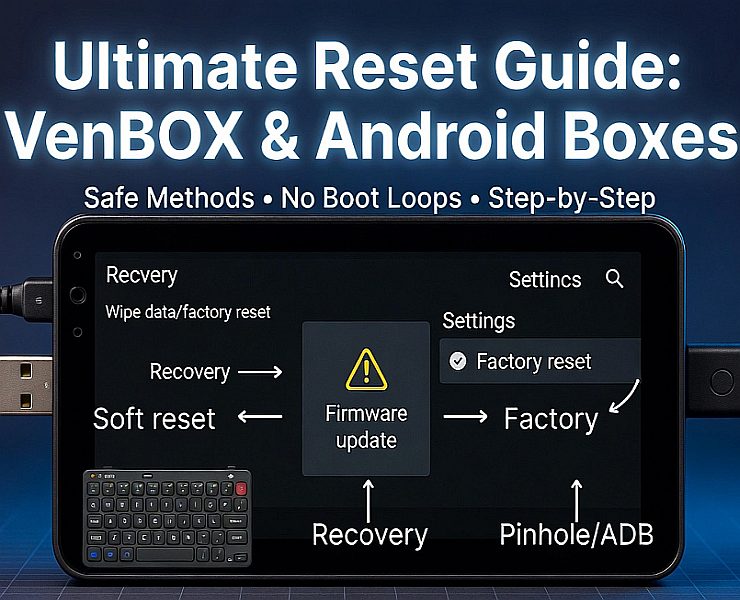 How to Reset Android TV Boxes & Media Players (Factory Reset, Recovery Mode, Remote Fixes)