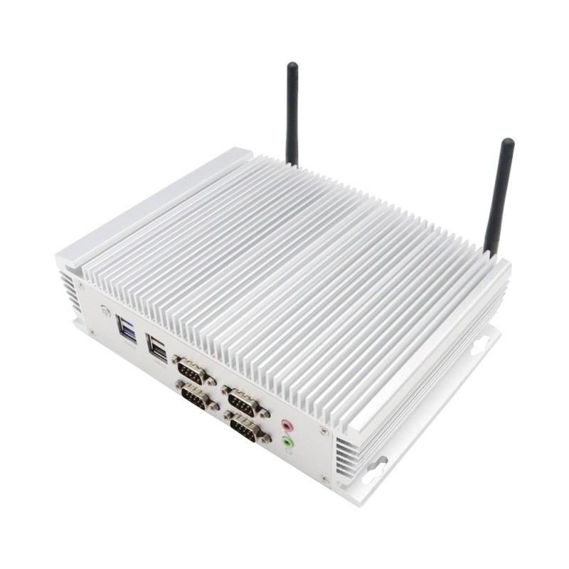 Eglobal Mini BOX PC NUC PC intel core i5 6360U dual lan 6COM with embedded SIM card slot RTC wake up