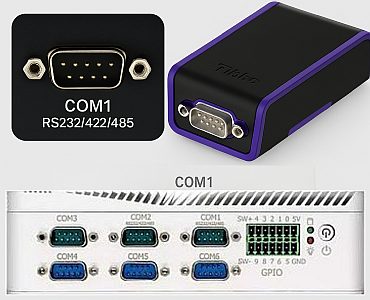 VenBOX 6COM Ports Mini PC Computer Intel CPU Industrial Pc Embedded Micro SIM Card Slot for 3G/4G