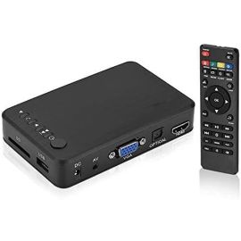 Digital Media Player VenBOX HD58, Full HD 1080P with Remote, USB/SD/MMC Auto Playback for HTPC & TV