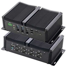 Fanless Industrial Mini PC VenBOX G16-1335U Intel Core i5-1335U | 3x2.5G LAN | 8xCOM