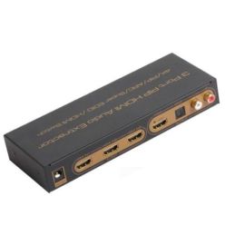 Przełącznik HDMI 3 w 1, z Audio Ekstractor SPDIF TOSLINK, 4K/PIP/ARC/Super EDID | HDSW0011M1 | ASK | VenSYS - Sklep internetowy