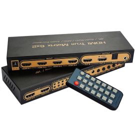 Matrix HDMI 6x2 EDID ARC PIP 1.4V 3D 4K Audio 5.1 | HDMX0006M1 | ASK | VenSYS online Store