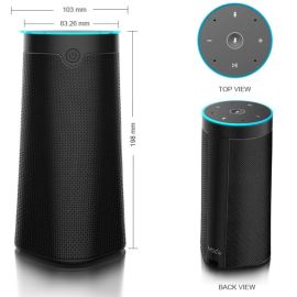 Voice Controlled Alexa Smart Speaker MXQ HF30 Bluetooth WiFi | MXQ-HF30 | ENYBox | VenSYS online Store