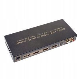 Switcher HDMI 3x1 4K TOSLINK audio ARC switch | HDSW0017M1 | ASK | VenSYS online Store