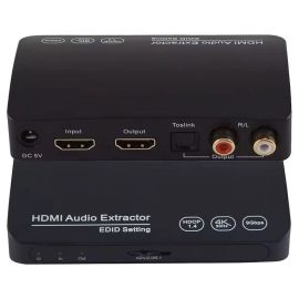 Audio HDMI Extractor 4K HDR SPDIF RCA stereo HDCP | HDCN0029M1 | MSI | VenSYS online Store