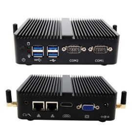 Industrial Fanless mini PC with Intel Celeron J4125 2*COM 2*LAN Pfsense | M4-J4125 | Eglobal | VenSYS online Store