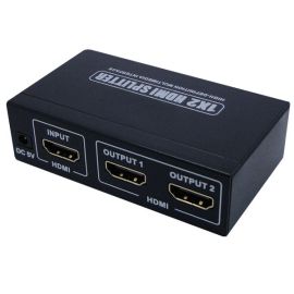 Splitter rozgałęźnik rozdzielacz HDMI 1x2 3D | HYF-1023-V0-B1 | N/A | VenSYS - Sklep internetowy
