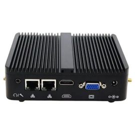 Industrial fanless PC VenBOX M4-N100 Intel N100,DDR4,HDMI,VGA,2xLAN,2xCOM,M.2,Black | M4-N100 | Eglobal | VenSYS online Store