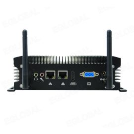 Industrial fanless PC VenBOX G12-1255U Intel i7-1255U,DDR5,HDMI,VGA,2xLAN,2xCOM,SIM,M.2,Black | G12-1255U | Eglobal | VenSYS online Store