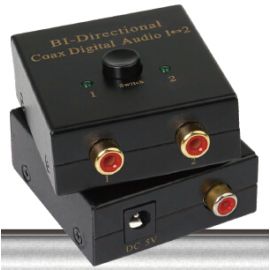 Digital Audio COAX Bi-Directional Switcher 2x1 | ADSW0009M1 | ASK | VenSYS online Store