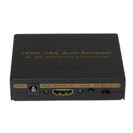 Version 1.4    HDMI to HDMI + Audio ( SPDIF+ L/R)  Audio Extractor (ARC&4K) | HDSN0020M1 | ASK | VenSYS online Store