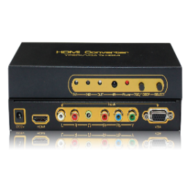 Ypbpr/VGA to HDMI  Ypbpr / VGA + Audio input , HDMI output , upscaler to 1080P . | HDCN0001B | ASK | VenSYS online Store