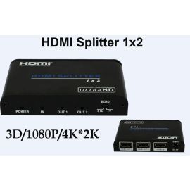 UHD 4K*2K 3D HDMI 1x2 Splitter Video Audio Converter HDV-A12 Support HDCP | HDV-A12 | PlayVision | VenSYS online Store
