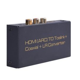 Converter/extractor audio HDMI ARC to Toslink + Coaxial + stereo L/R | HDCN0017M1 | ASK | VenSYS.ua