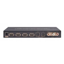 Switcher HDMI 3x1 4K ARC with SPDIF/RCA analog/digital audio extractor | HDCN0036M1 | ASK | VenSYS.ua