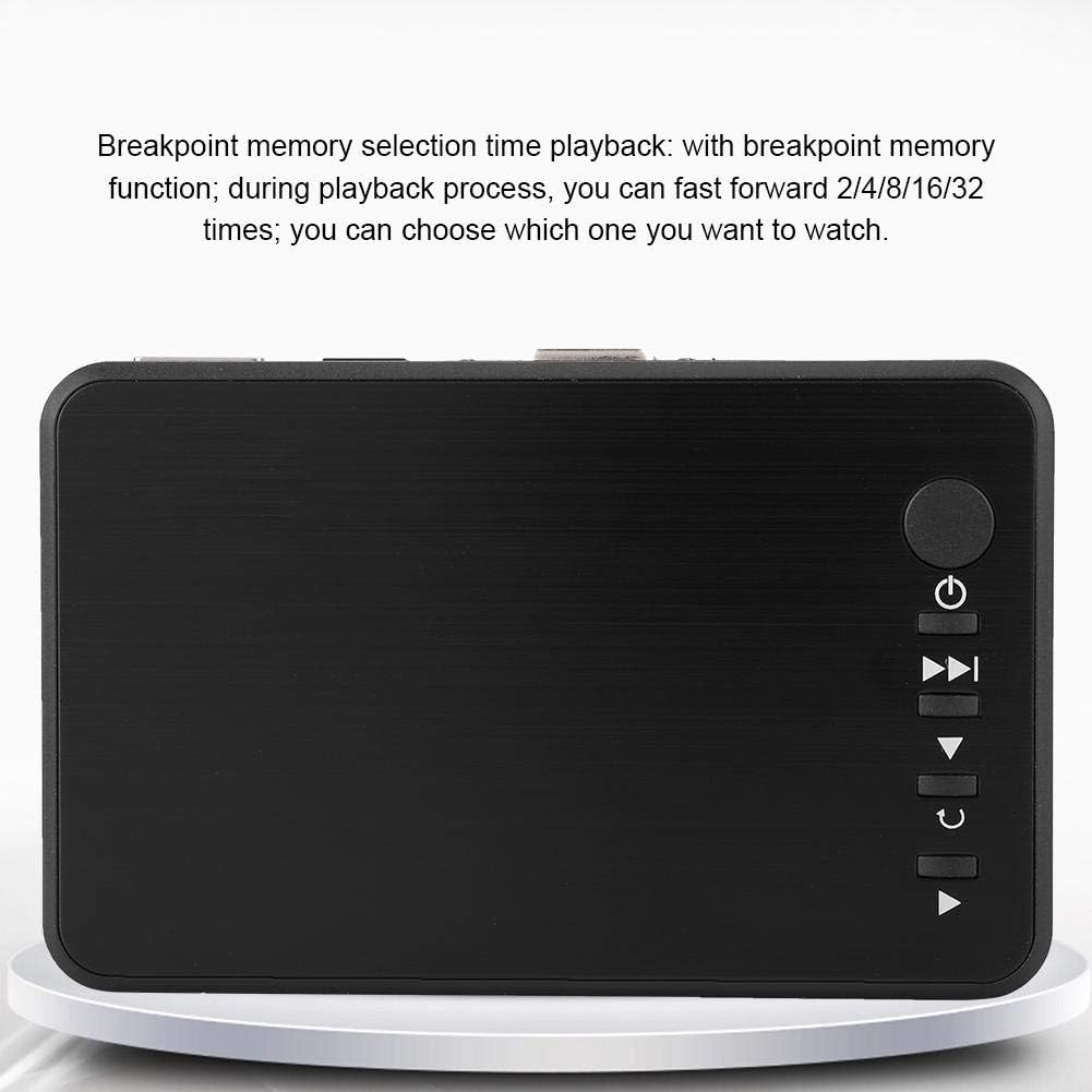 Breakpoint memory selection time playback: with breakpoint memory function; during playback process, you can fast forward 2/4/8/16/32 times; you can choose which one you want to watch.
