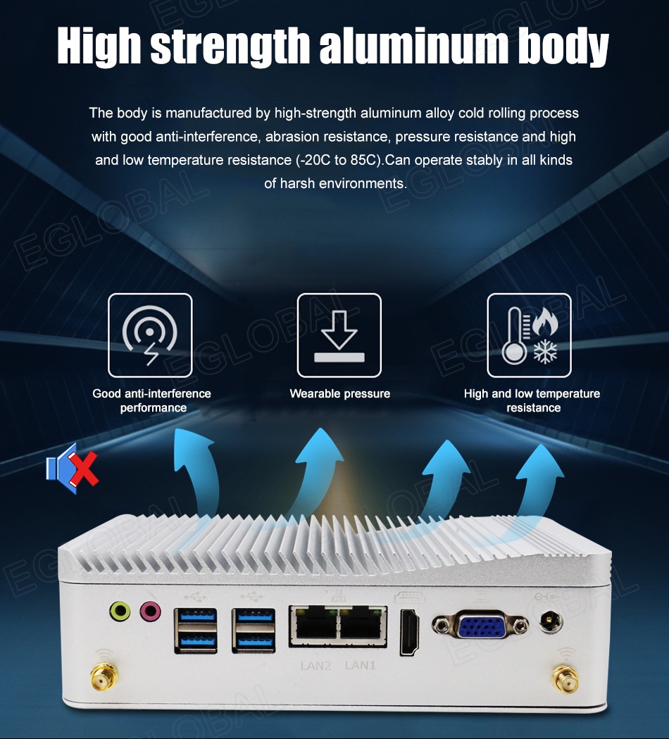 High strength aluminum body The body is manufactured by high-strength aluminum alloy cold rolling process with good anti-interference, abrasion resistance, pressure resistance and high and low temperature resistance (-20C to 85C).Can operate stably in all kinds of harsh environments. Good anti-interference performance Wearable pressure High and low temperature resistance