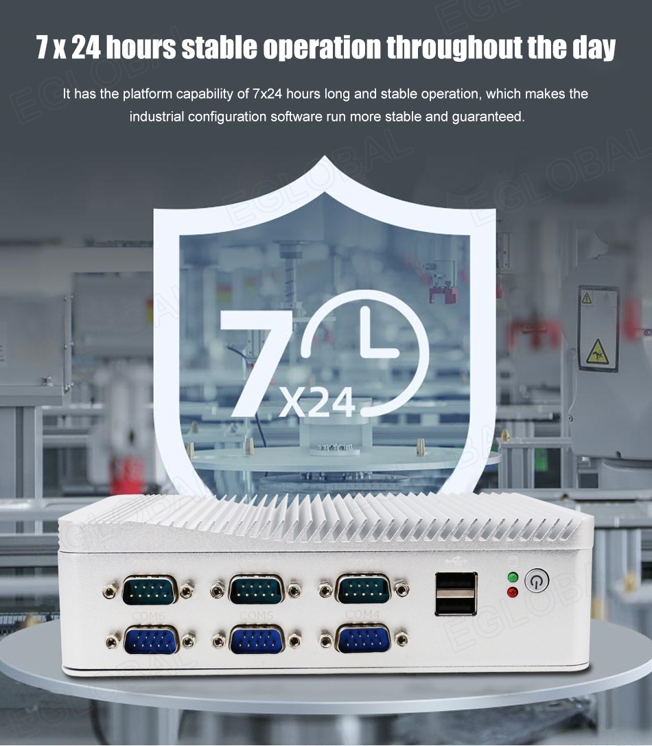 7 x 24 hours stable operation throughout the day It has the platform capability of 7x24 hours long and stable operation, which makes the industrial configuration software run more stable and guaranteed.