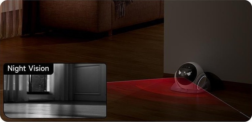 Smart Pet Companion Robot PCR03 | Night Vision