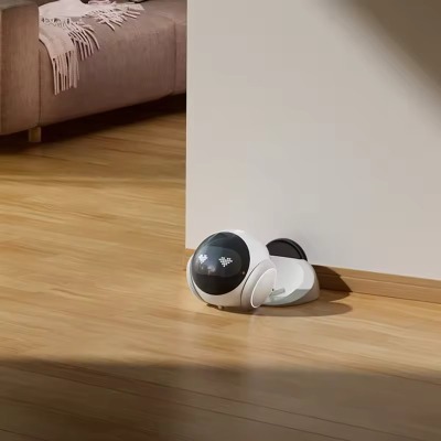 PCR03 Smart Pet Companion Robot in action
