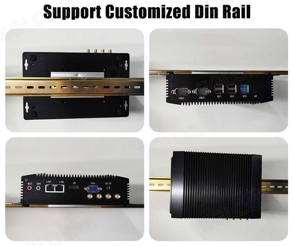 VenBOX G14 Robust Industrial PC | Support Customized Din Rail