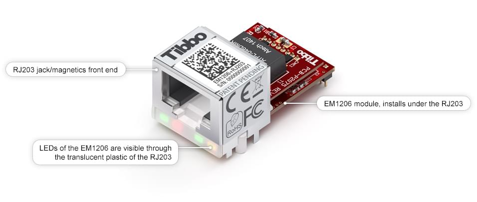 EM1206 IoT Module | Assembled View