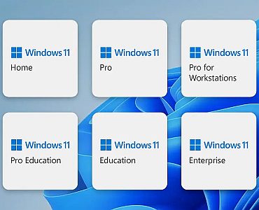 Таблиця порівняння версій Windows 11
