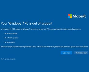 Windows 7 is dead or not?