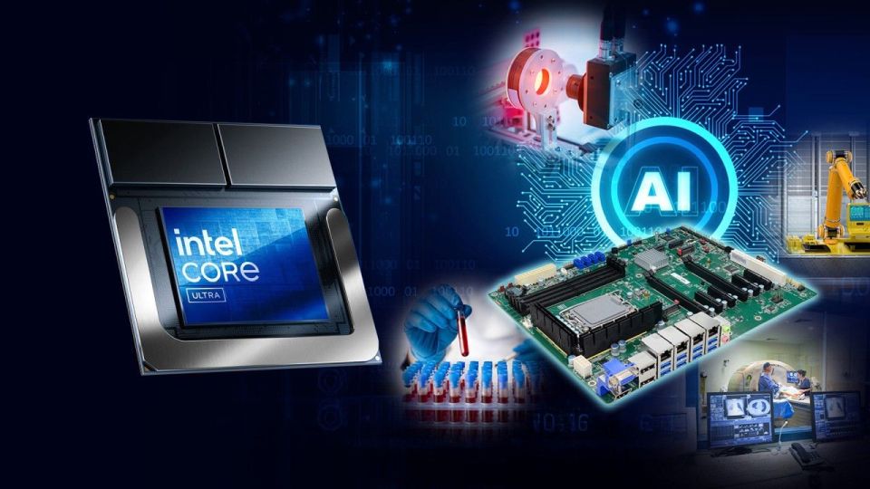 Intel Nova Lake processor architecture concept for AI workstations