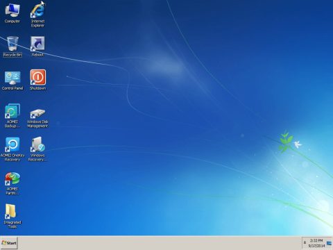 Booting into WinPE environment command prompt on Windows computer