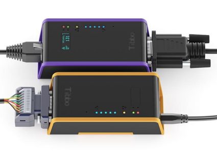 Tibbo device server connecting RS-232 RS-485 Modbus devices to Ethernet network