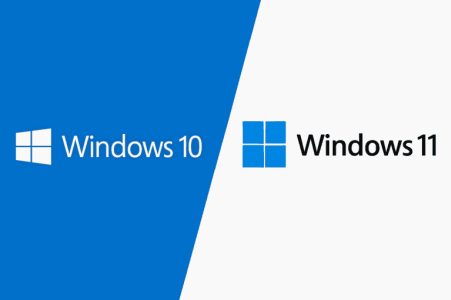 Windows 10 to Windows 11 upgrade checklist on a business laptop